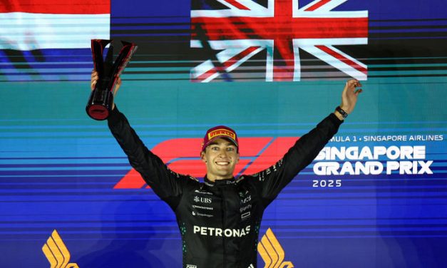 Russell Pecahkan Dominasi Kemenangan Di F1 GP Australia