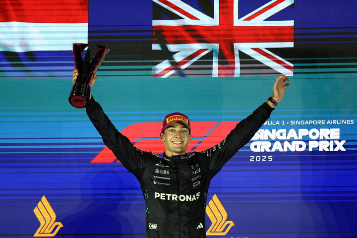 Russell Pecahkan Dominasi Kemenangan Di F1 GP Australia