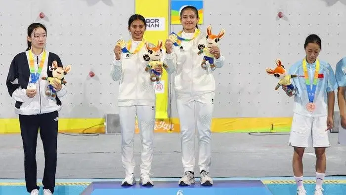 Pasangan Panjat Tebing Indonesia Raih Emas Di Sanya 2026