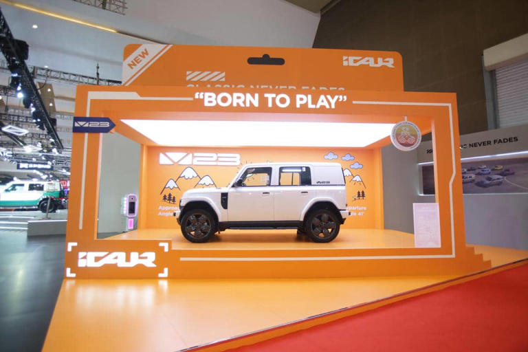 Tangguh Di Kota, Elegan Di Jalanan, ICAR V23 SUV Listrik Boxy!