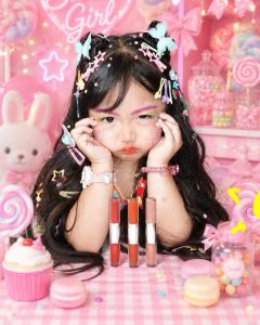 Imut Parah! Xarena Tampil Percaya Diri Dengan Make Up Naykilla