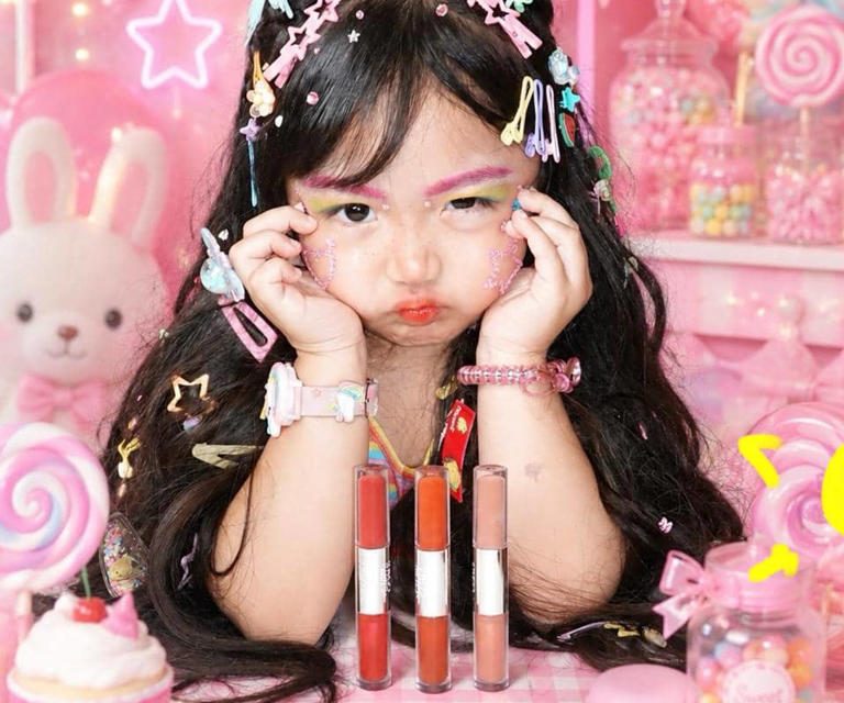 Imut Parah! Xarena Tampil Percaya Diri Dengan Make Up Naykilla