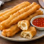Sensasi Krik-Krik! Menikmati Cakwe & Saus Merah Pedas Gurih