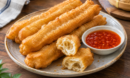 Sensasi Krik-Krik! Menikmati Cakwe & Saus Merah Pedas Gurih