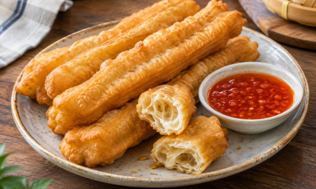Sensasi Krik-Krik! Menikmati Cakwe & Saus Merah Pedas Gurih
